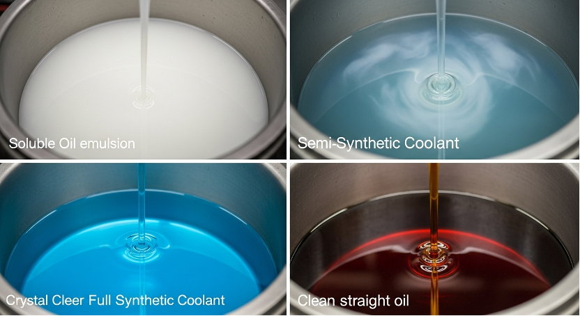 4 types of CNC coolant