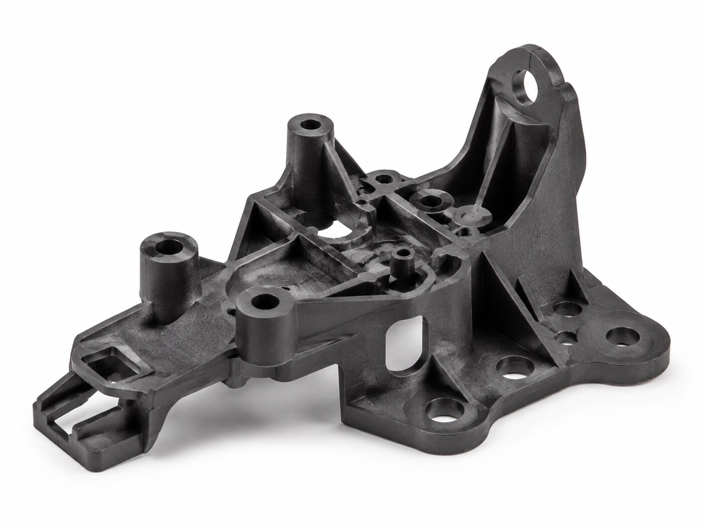 As molded plastic surface finish