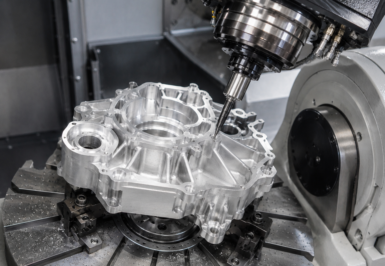 HordRT five-axis CNC machining production