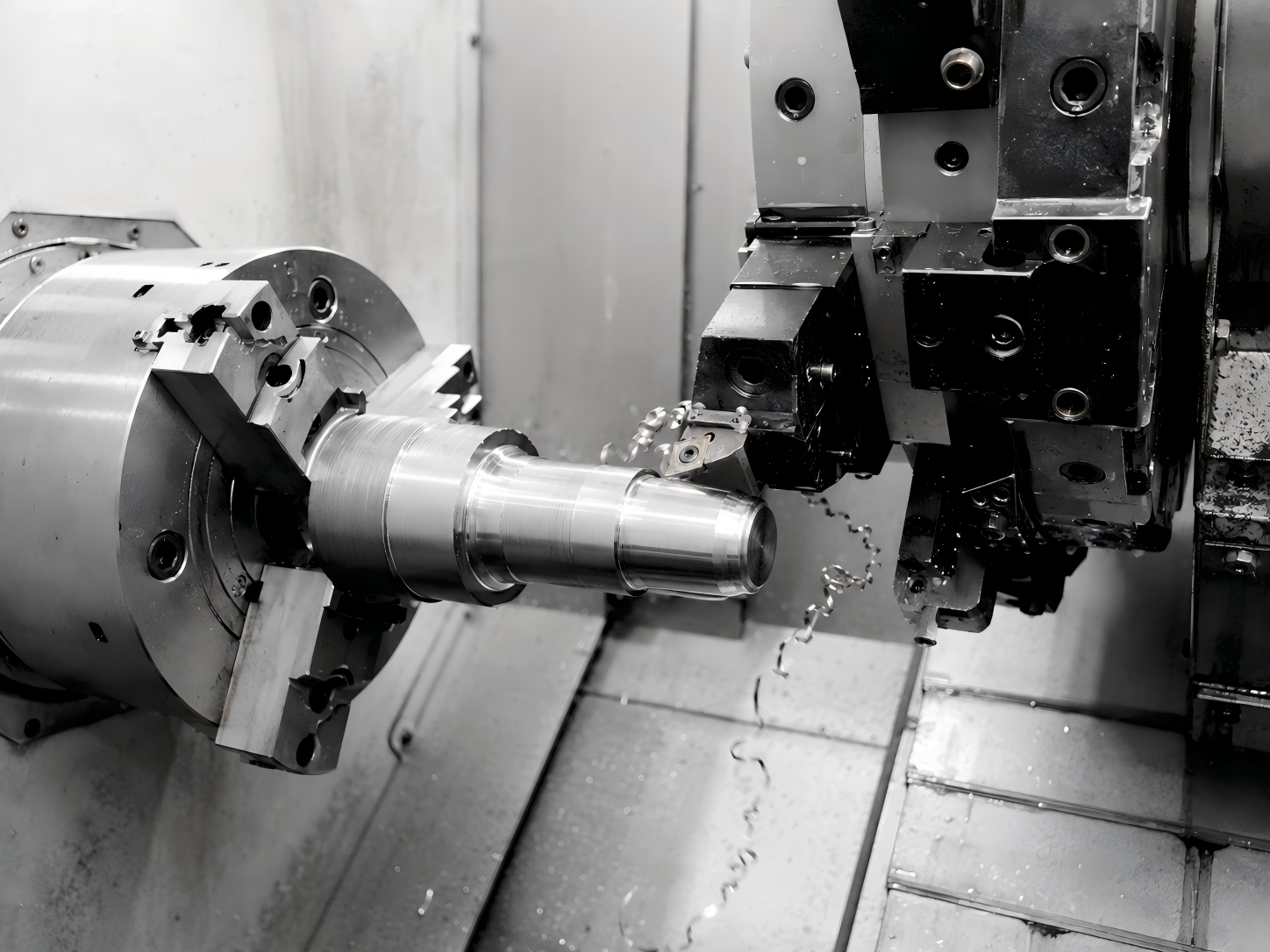 CNC turning service for precision cylindrical components