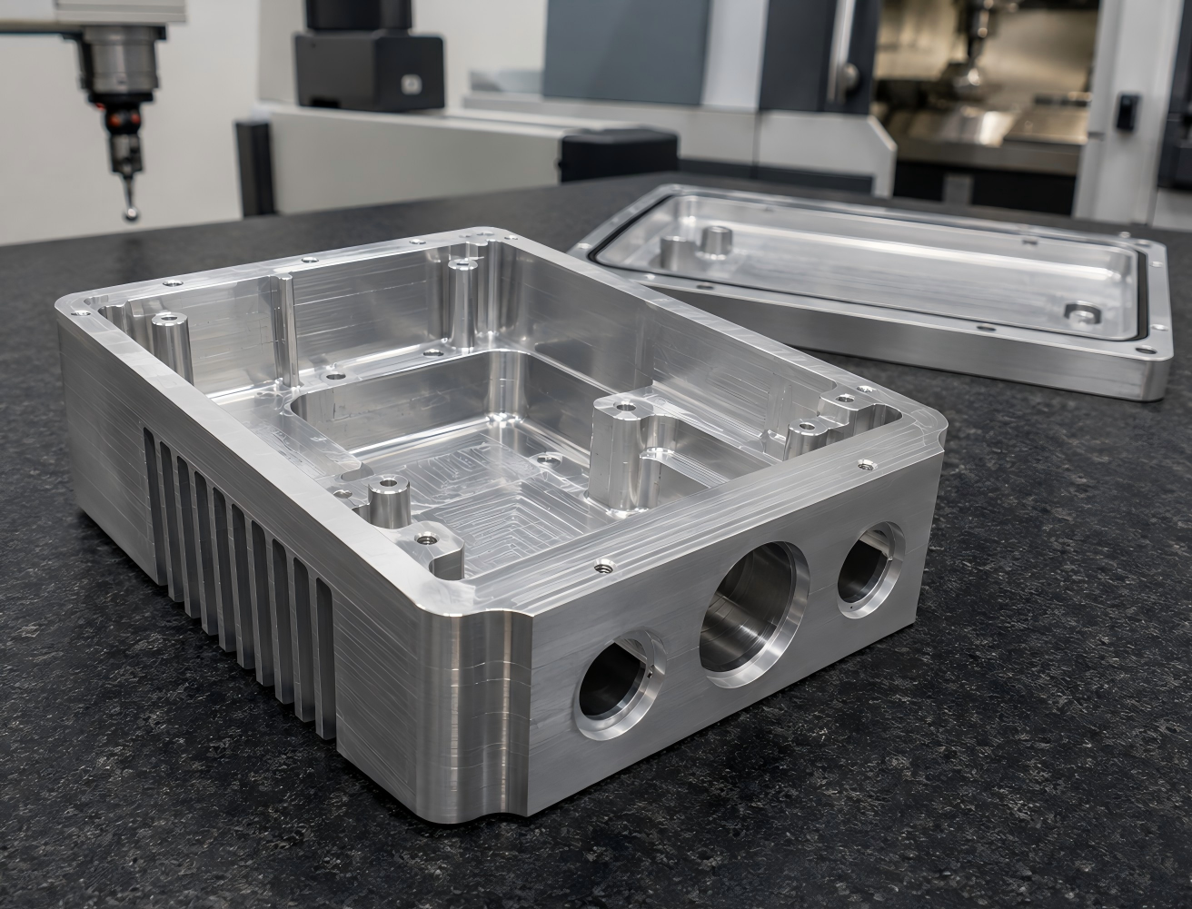 CNC machined electronics components