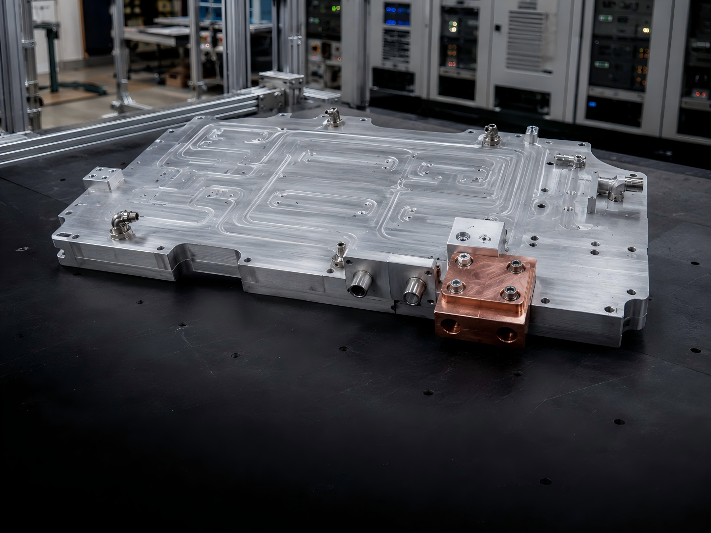 CNC machined components for energy equipment