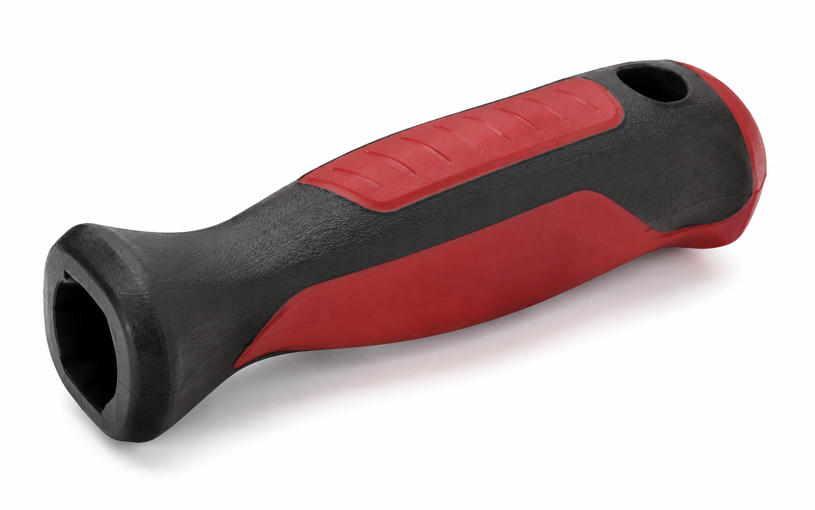 Multi-material plastic over-molding component
