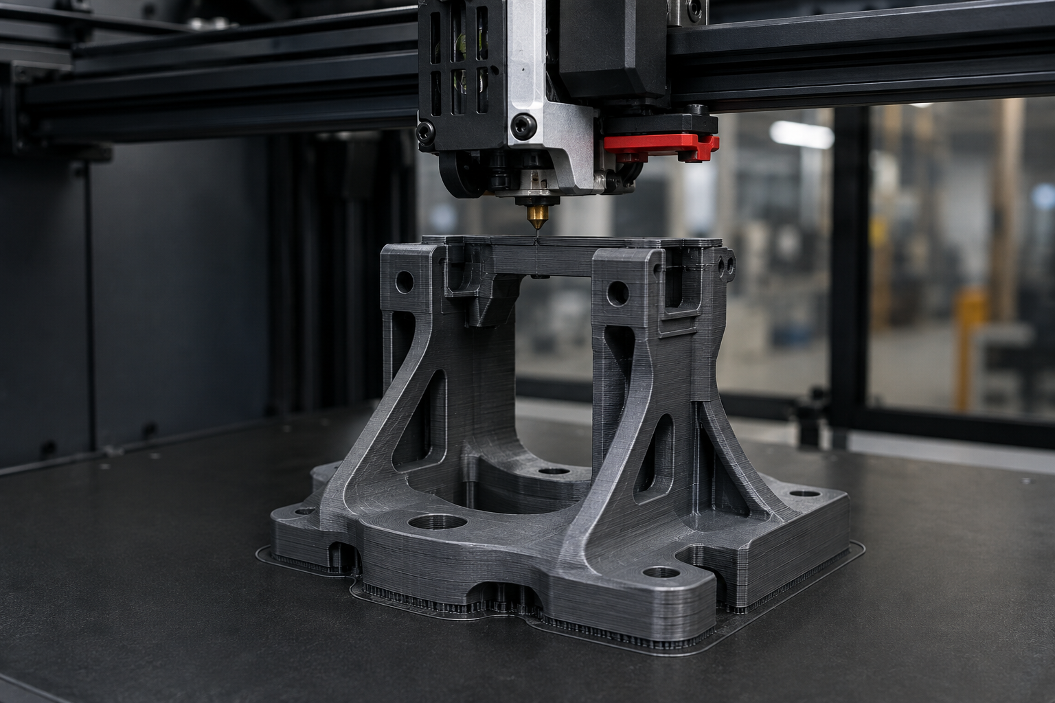 FDM thermoplastic 3D printed parts
