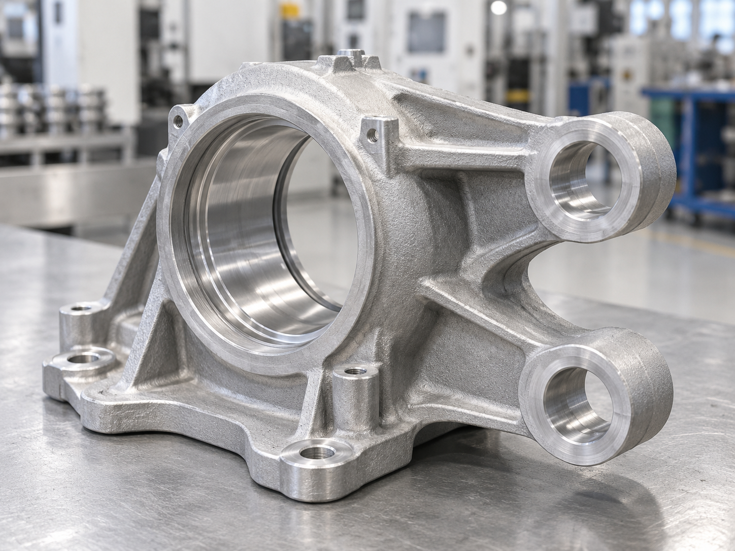 Aluminum die cast robot joint housing