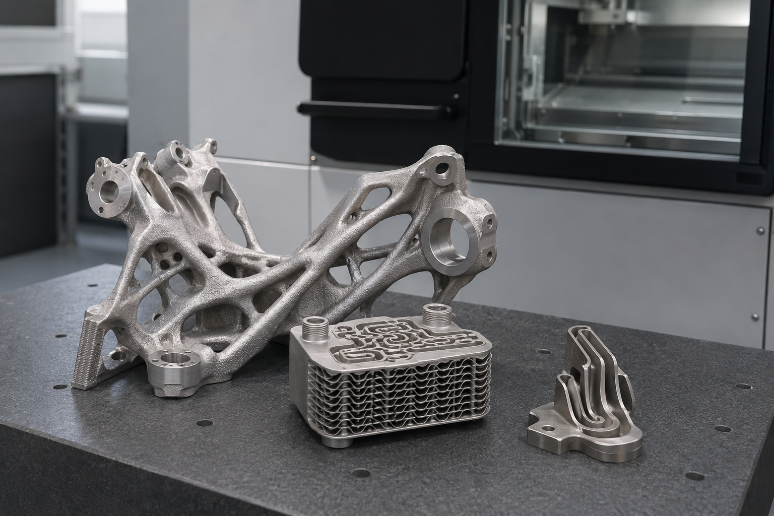 SLM metal 3D printed parts