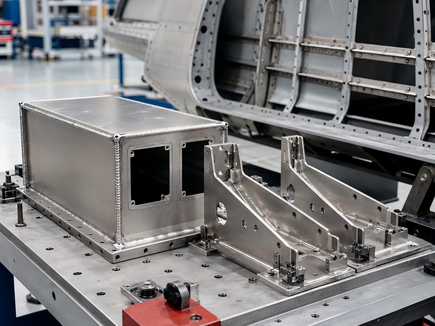 Custom welded sheet metal assemblies