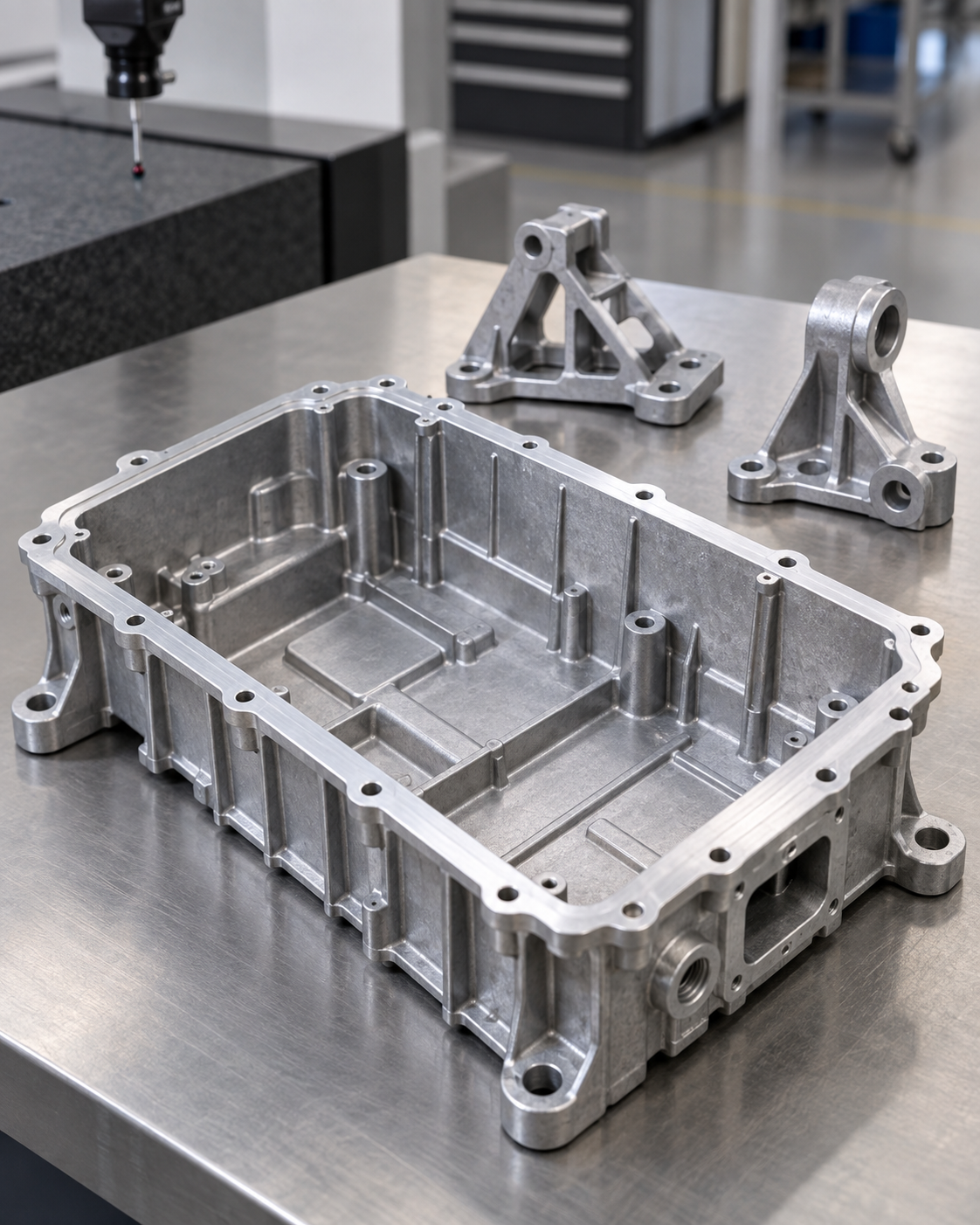 Custom aluminum die cast components manufactured by HordRT