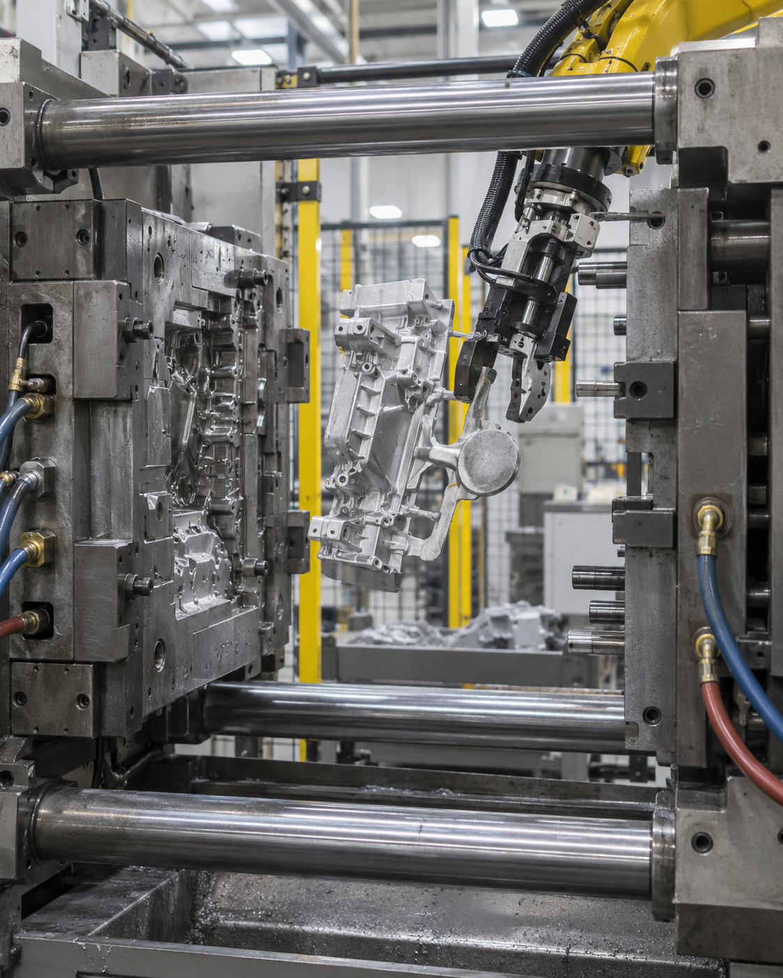 Aluminum high-pressure die casting manufacturing process