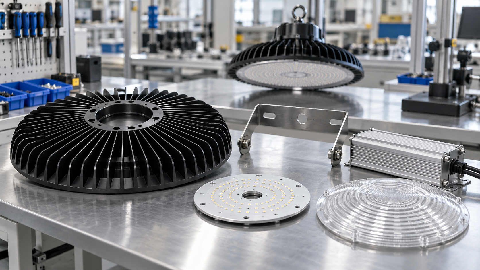 Precision components for architectural lighting products