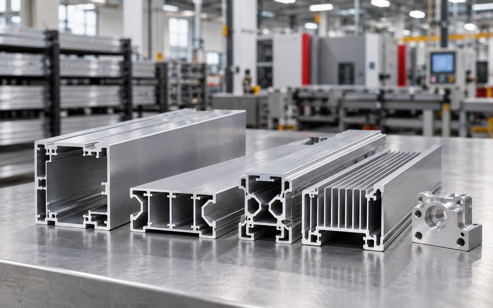Aluminum extrusion for automotive structural applications