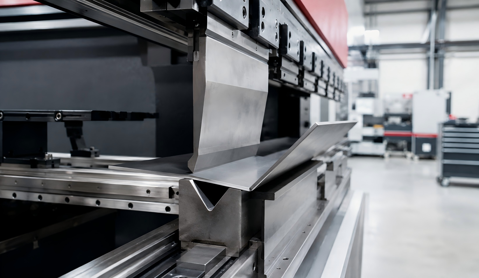 CNC press brake sheet metal bending