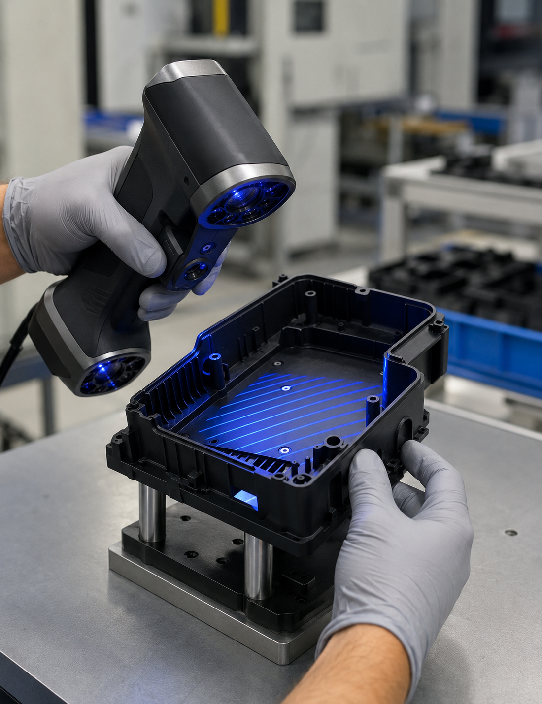 Inspection of finished precision components after secondary processing