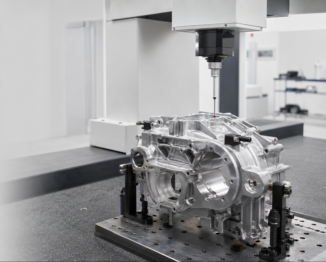 Precision CMM inspection supporting HordRT quality management systems