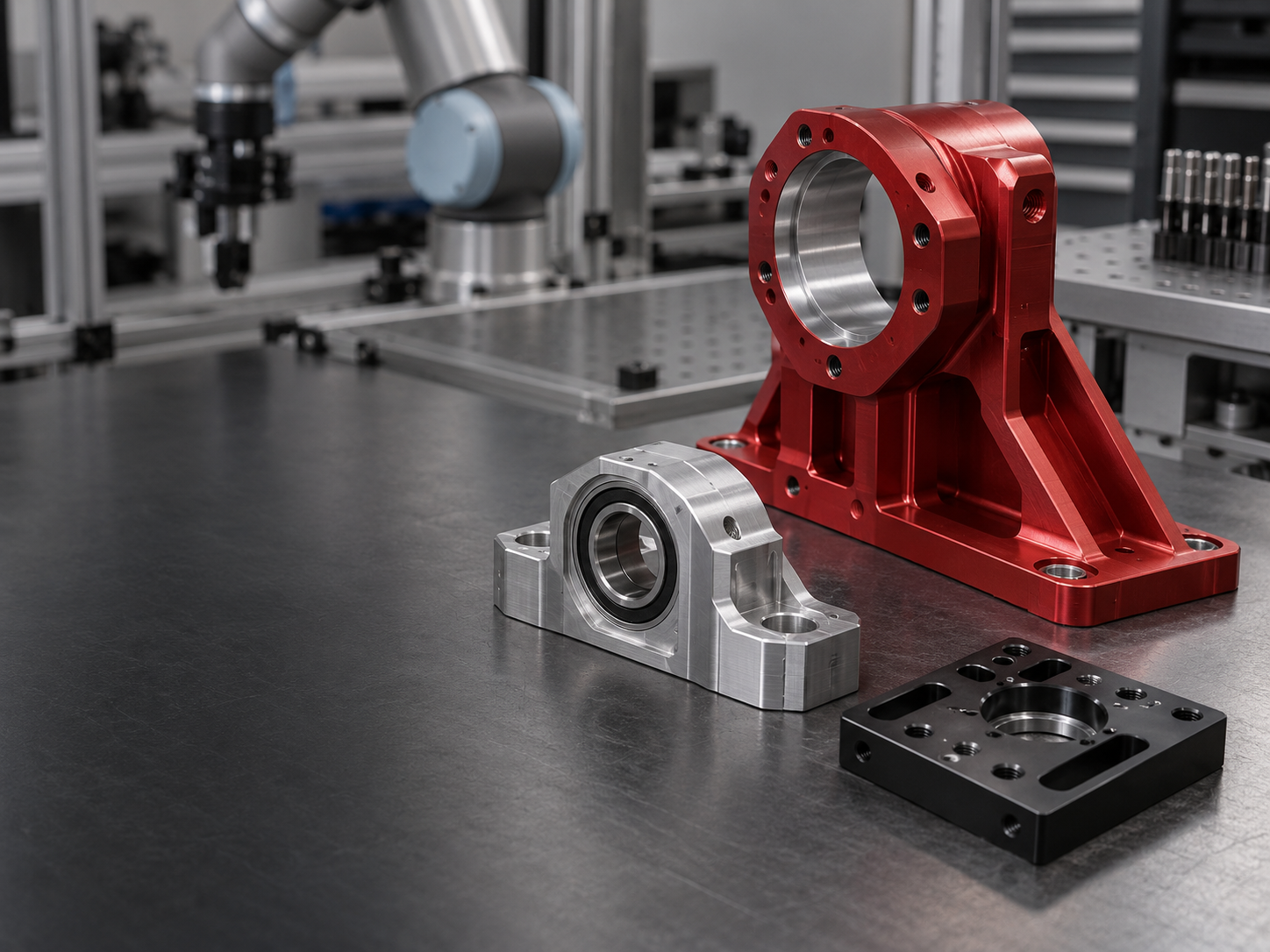 Precision CNC-milled medical device component