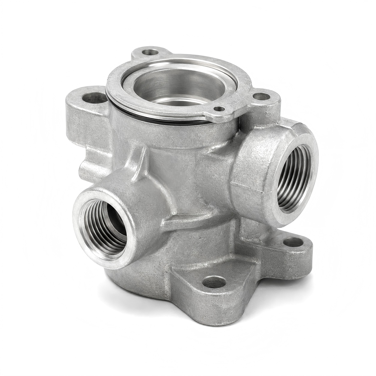 Precision die-cast industrial valve body