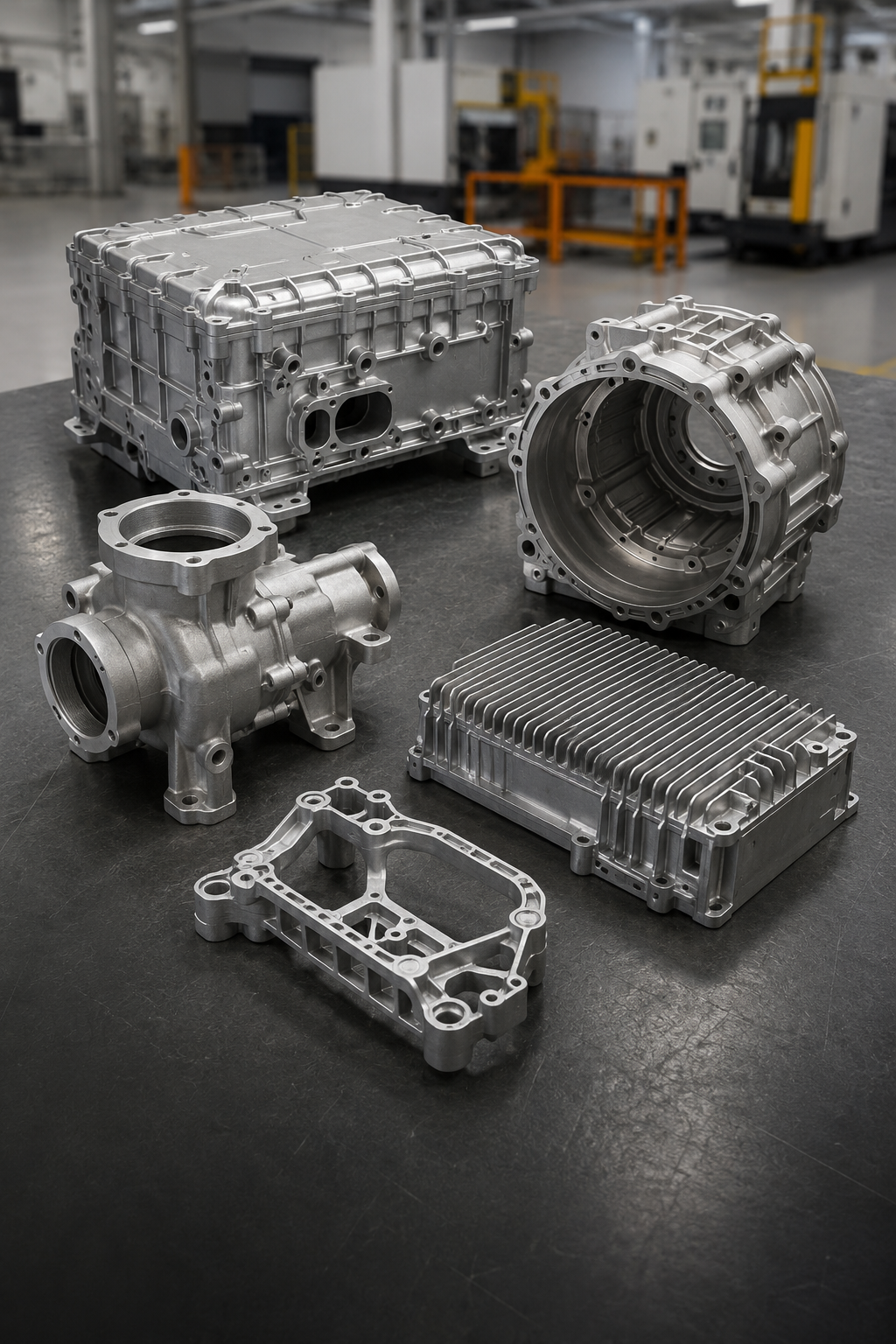 Aluminum die-cast housings for industrial applications