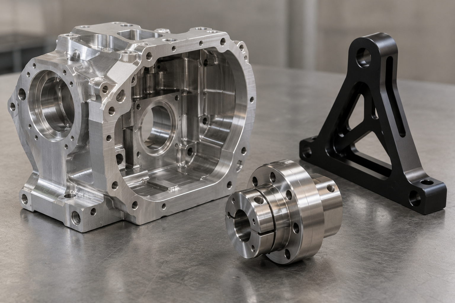 CNC machined precision machinery parts