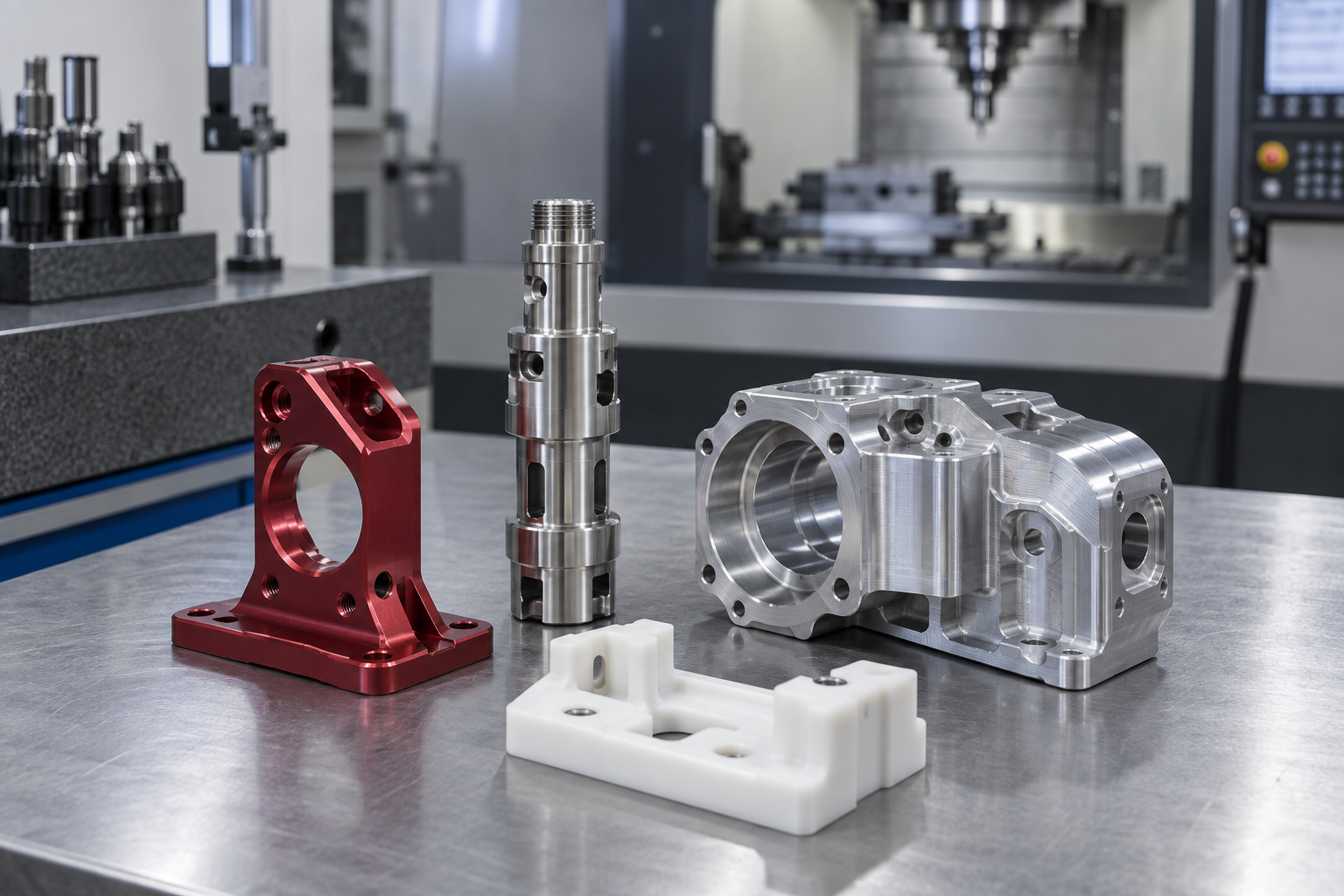 Precision CNC machining for medical device components