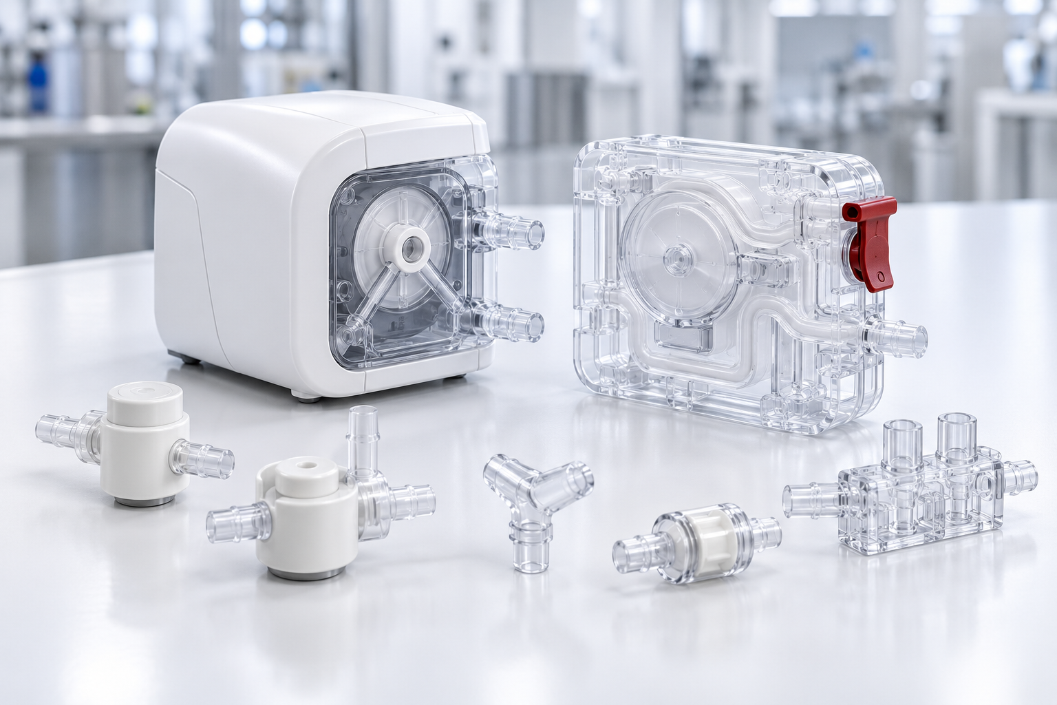 Manufactured components for medical delivery systems