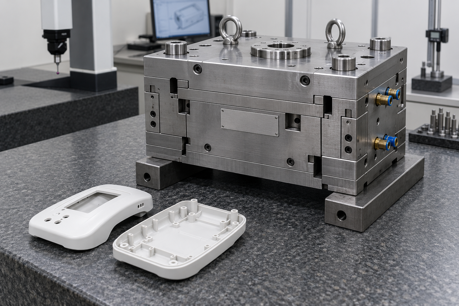 Medical enclosure export injection mold