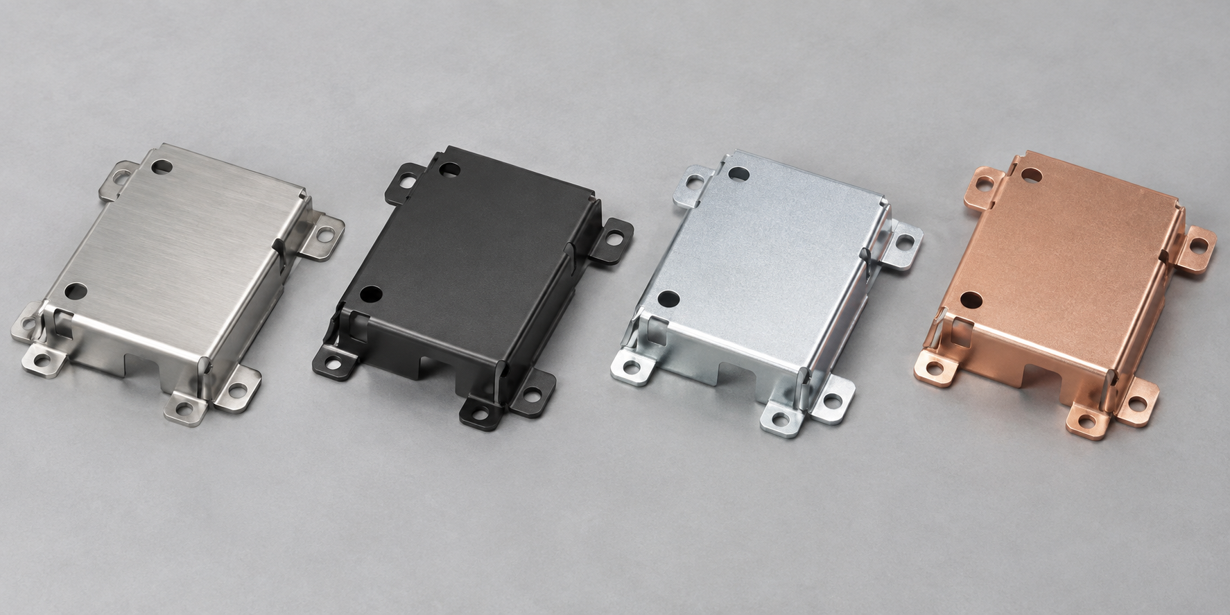 Production-ready stamped metal components