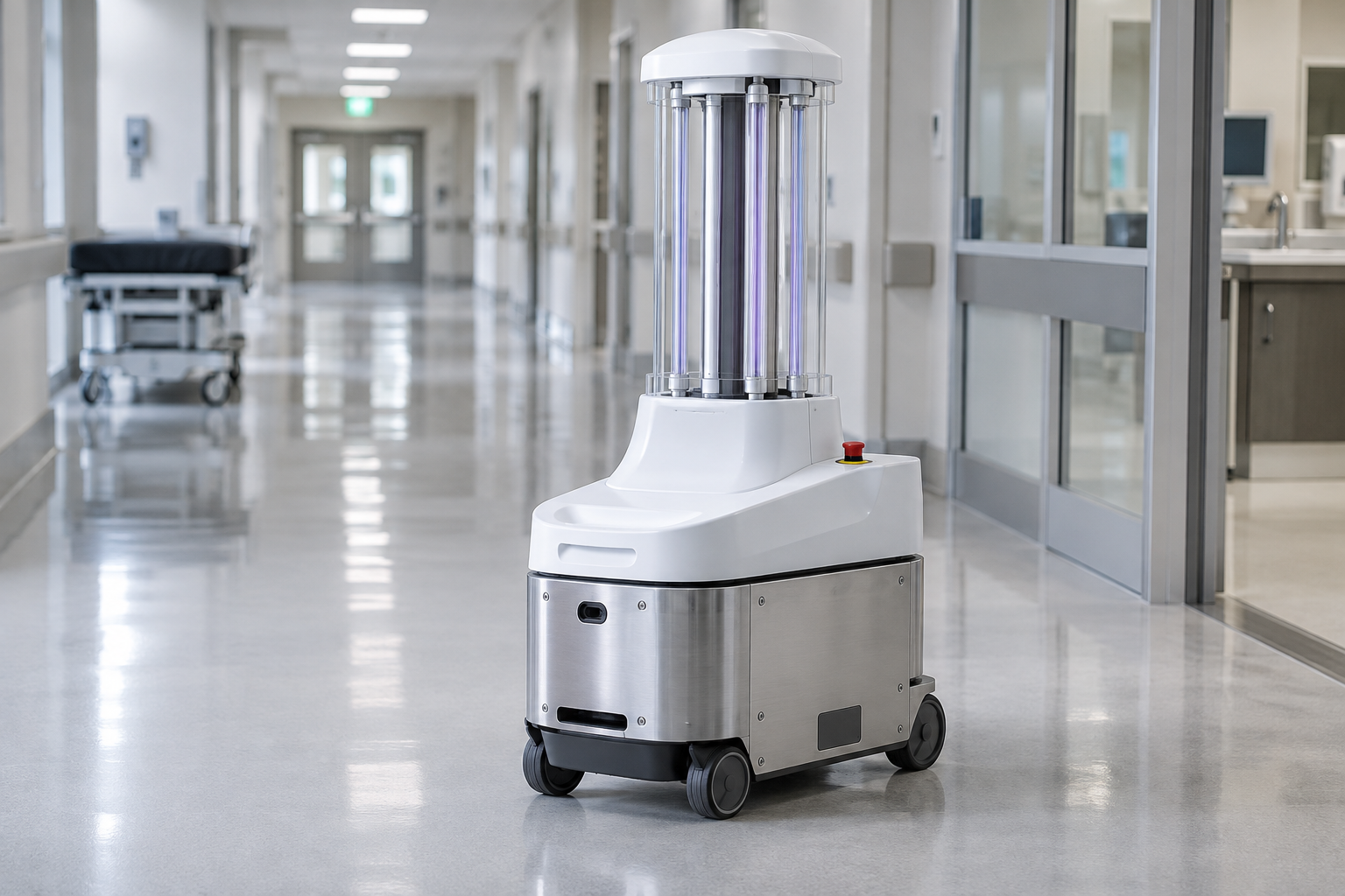 Custom components for UV sanitation equipment