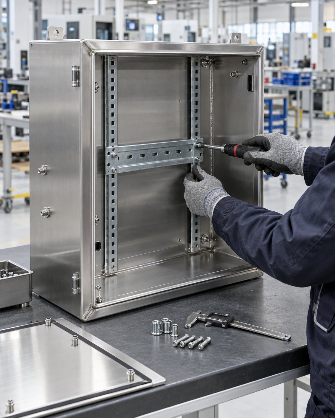 Custom welded sheet metal assembly