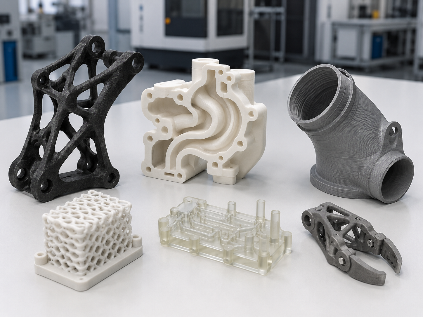 Custom industrial 3D printed parts
